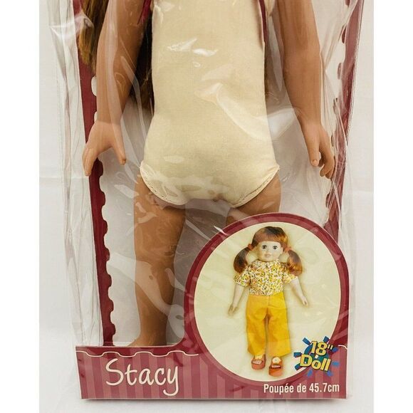 18" Stacy Doll NIB Fibre Craft Springfield Collection Red Hair Green Eyes Ginger - Picture 4 of 7